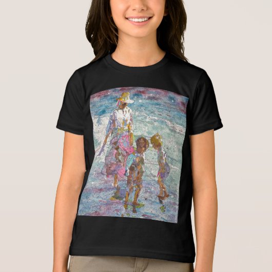 Gathering Light © – Fine Art Tri‑Blend T-shirt (Voorkant)