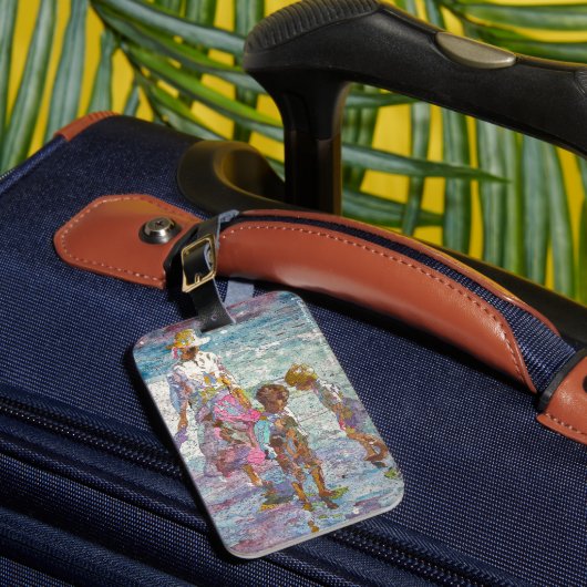 Gathering Light © – Kunst Luggage Label Bagagelabel (Voorkant Insitu 1)