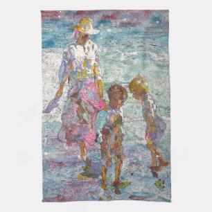 Gathering Light © – Kunstkeukenhanddoek Theedoek