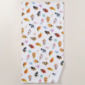 Gathering of Clownfish | Ocean Art Design Strandlaken (Voorkant)