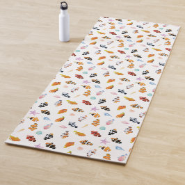 Gathering of Clownfish | Ocean Art Design Yogamat