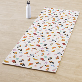Gathering of Clownfish | Ocean Art Design Yogamat