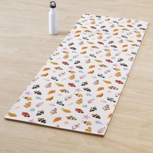 Gathering of Clownfish | Ocean Art Design Yogamat (In situ)