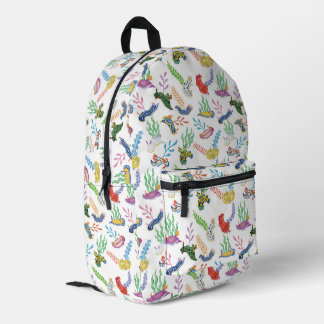 Gathering of Nudibranchs | Ocean Art Design Bedrukte Rugzak