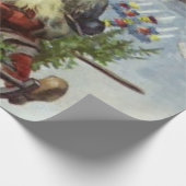 "Gathering Pine Boughs" by Jenny Nystrom Cadeaupapier (Hoek)