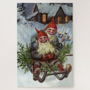 "Gathering Pine Boughs" by Jenny Nystrom Legpuzzel