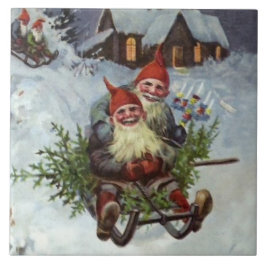 "Gathering Pine Boughs" by Jenny Nystrom Tegeltje