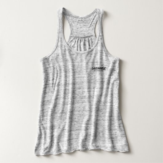 GatHouse Fitness Pocket Logo Tank (Design voorkant)
