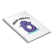 Gatige Mol Grappige Mol Stomme Pun Notitieboek (Rechterzijde)