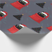 Gatito Cat Christmas Cadeaupapier (Hoek)