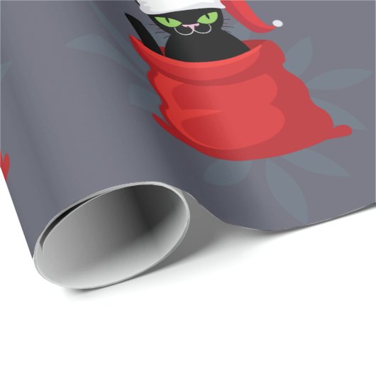 Gatito Cat Christmas Cadeaupapier (Rol Hoek)