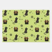 Gatito Cat - Kerstinpakpapier Inpakpapier Vel (Voorkant 2)