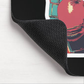 Gatito de Boxeo Cool Boxer Cat Boxing Handschoenen Muismat (Hoek)