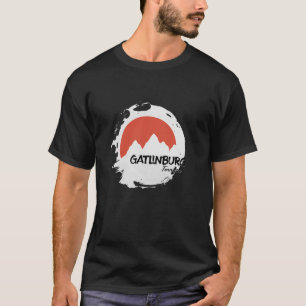 Gatlinburg Bergen Tennessee Wandelen Buitenshuis R T-shirt
