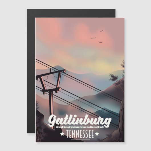 Gatlinburg Great Smoky Mountains Tennessee (Voorkant / Achterkant)