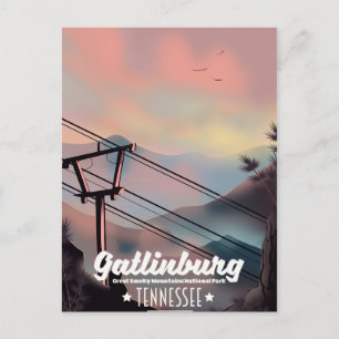 Gatlinburg Great Smoky Mountains Tennessee Briefkaart