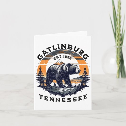Gatlinburg  kaart (Voorkant)