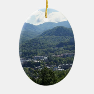Gatlinburg Keramisch Ornament