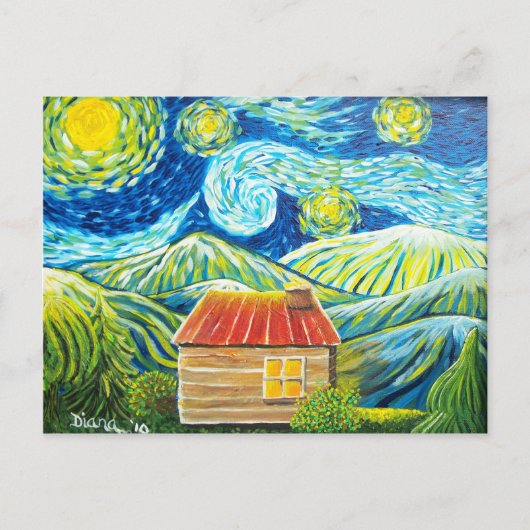 Gatlinburg Scene Briefkaart (Voorkant)