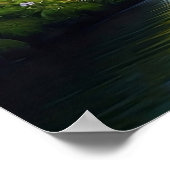 Gatlinburg Smoky Mountains: Zwarte Beer Harmonie Poster (Hoek)