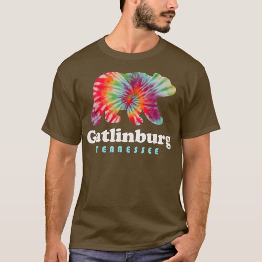 Gatlinburg Tennessee Beer Grote Mokergebergte T-shirt (Voorkant)