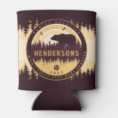 Gatlinburg Tennessee Beer Pijnbomen Natuur Blikjeskoeler (Achterkant)