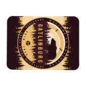 Gatlinburg Tennessee Beer Pijnbomen Natuur Magneet (Horizontaal)