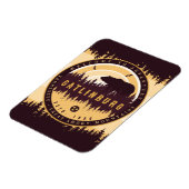 Gatlinburg Tennessee Beer Pijnbomen Natuur Magneet (Linkerzijde)