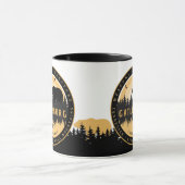 Gatlinburg Tennessee Beer Pijnbomen Natuur Mok (Midden)