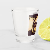 Gatlinburg Tennessee Beer Pijnbomen Natuur Shot Glas (Links)