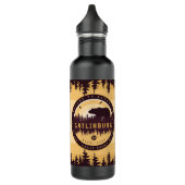 Gatlinburg Tennessee Beer Pijnbomen Natuur Waterfles (Links)