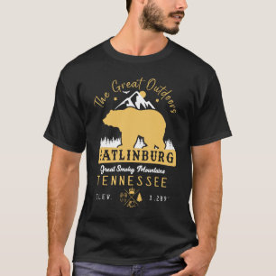 Gatlinburg Tennessee Beer Smoky Mountains T-shirt