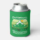 Gatlinburg Tennessee Blikjeskoeler (Blikje Voorkant)