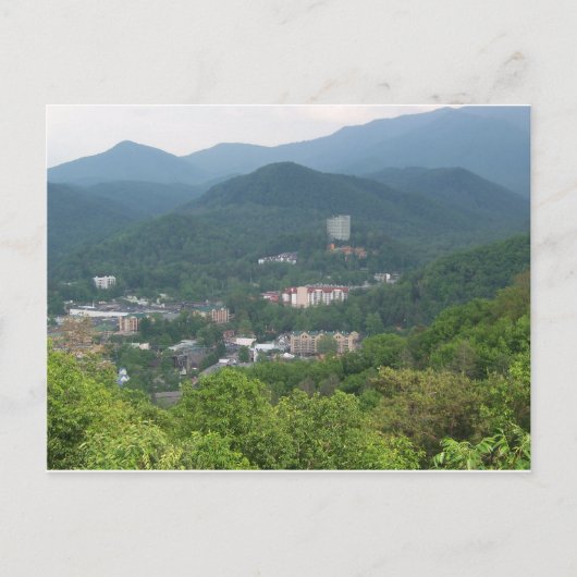 Gatlinburg, Tennessee Briefkaart (Voorkant)