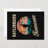 Gatlinburg Tennessee Briefkaart (Voorkant / Achterkant)