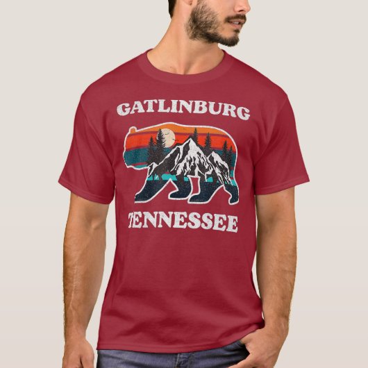 Gatlinburg Tennessee Great Smoky Mountains Beer T-shirt (Voorkant)
