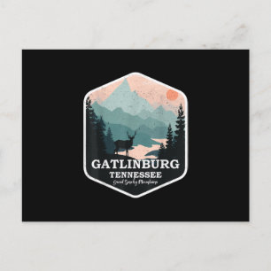 Gatlinburg Tennessee Great Smoky Mountains Hiking Briefkaart