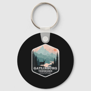 Gatlinburg Tennessee Great Smoky Mountains Hiking Sleutelhanger