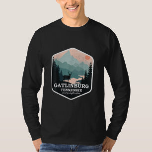 Gatlinburg Tennessee Great Smoky Mountains Hiking T-shirt