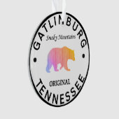 Gatlinburg Tennessee Great Smoky Mountains Ornament (voorkant)