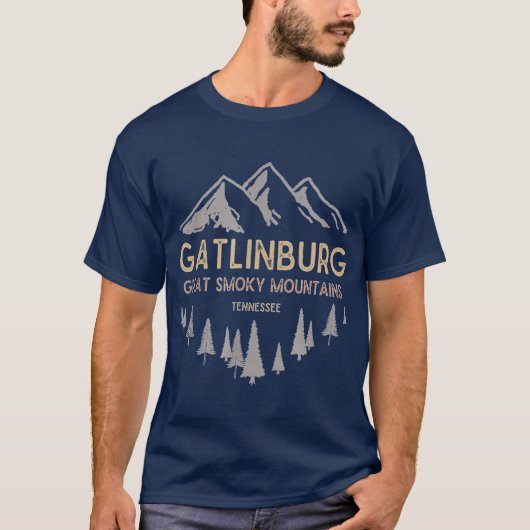 Gatlinburg Tennessee Great Smoky Mountains T-shirt (Voorkant)