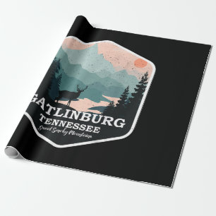 Gatlinburg Tennessee Grote Smoky Mountains Hiking Cadeaupapier