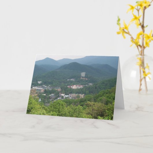 Gatlinburg, Tennessee Kaart (Gele Bloem)