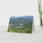 Gatlinburg, Tennessee Kaart (Voorkant)