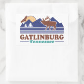 Gatlinburg Tennessee Rechthoekige Sticker (Tas)