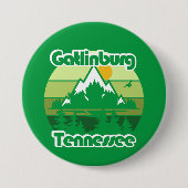 Gatlinburg Tennessee Ronde Button 7,6 Cm (Voorkant)