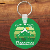 Gatlinburg Tennessee Sleutelhanger (Achterkant)