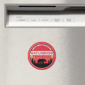 Gatlinburg Tennessee Smoky Mountains Magneet (Insitu (Vaatwasser))