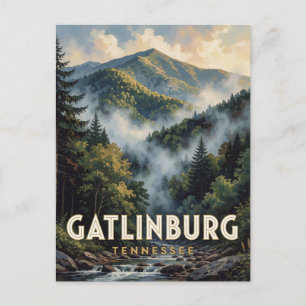 Gatlinburg Tennessee Smoky Mountains Reizen Briefkaart