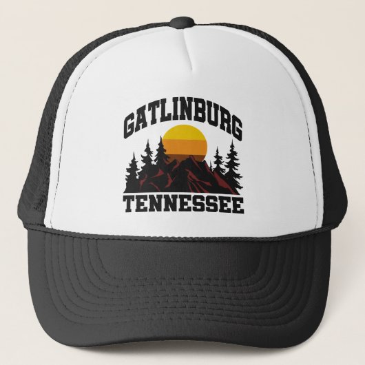 Gatlinburg, Tennessee Trucker Pet (Voorkant)